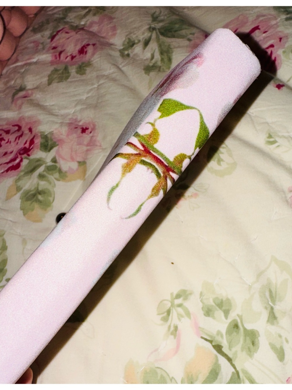 Pink Roses Clutch Crossbody - Picture 9 of 12